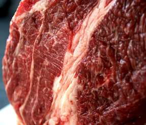 Fleischreifung: dry aged steak 