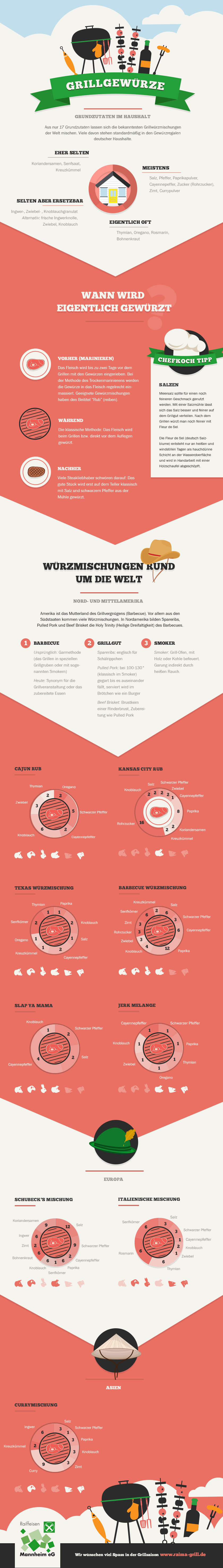 grillgewürze infografik